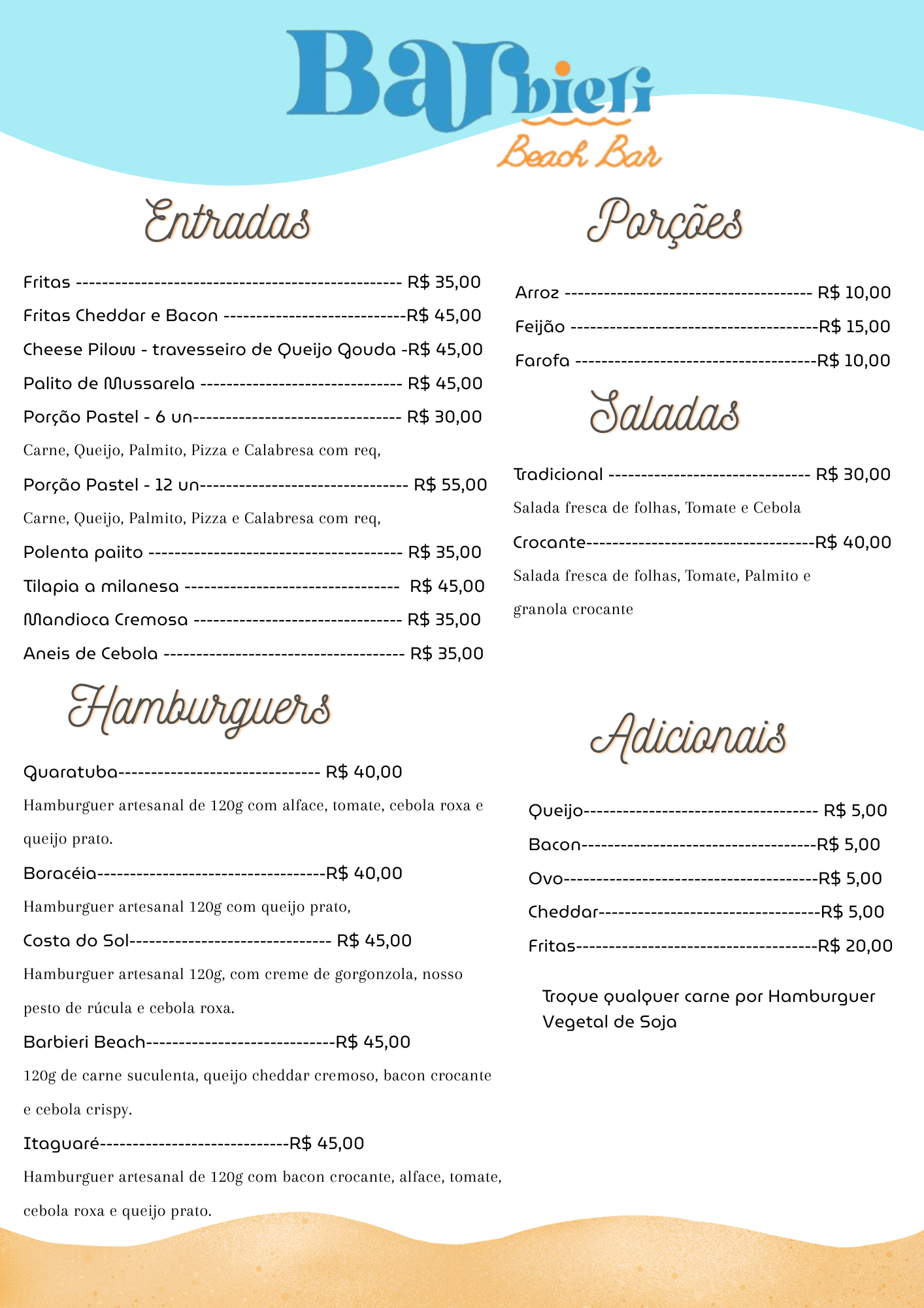 Cardápio de Jantar para restaurante minimalista e elegante nude e cinza.png